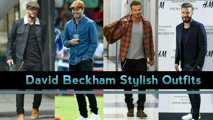 David Beckham Tries Out Cozy Boy Style