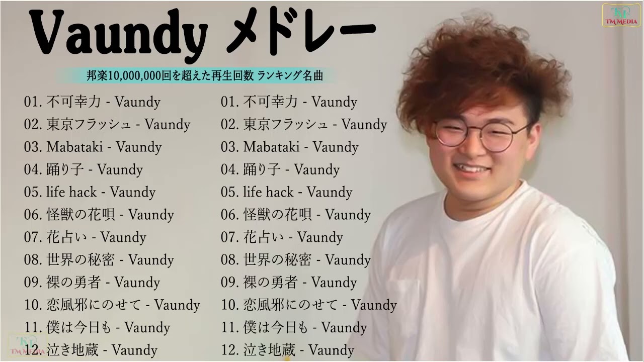 【広告なし】Vaundy ベストソング 2022 || Vaundy ヒット曲メドレー 2022🎶Vaundy 人気曲メドレー