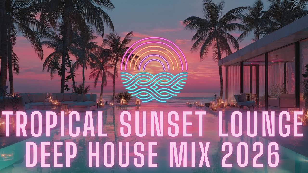 Beach Lounge Deep House Mix 2026 | Tropical Sunset Vibes with Smooth ...