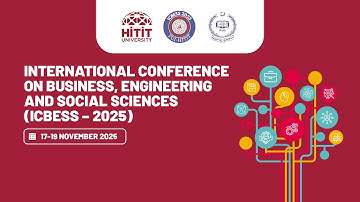 International Conference On Business, Engineering and Social Sciences (ICBESS-2025) Opening Ceremony