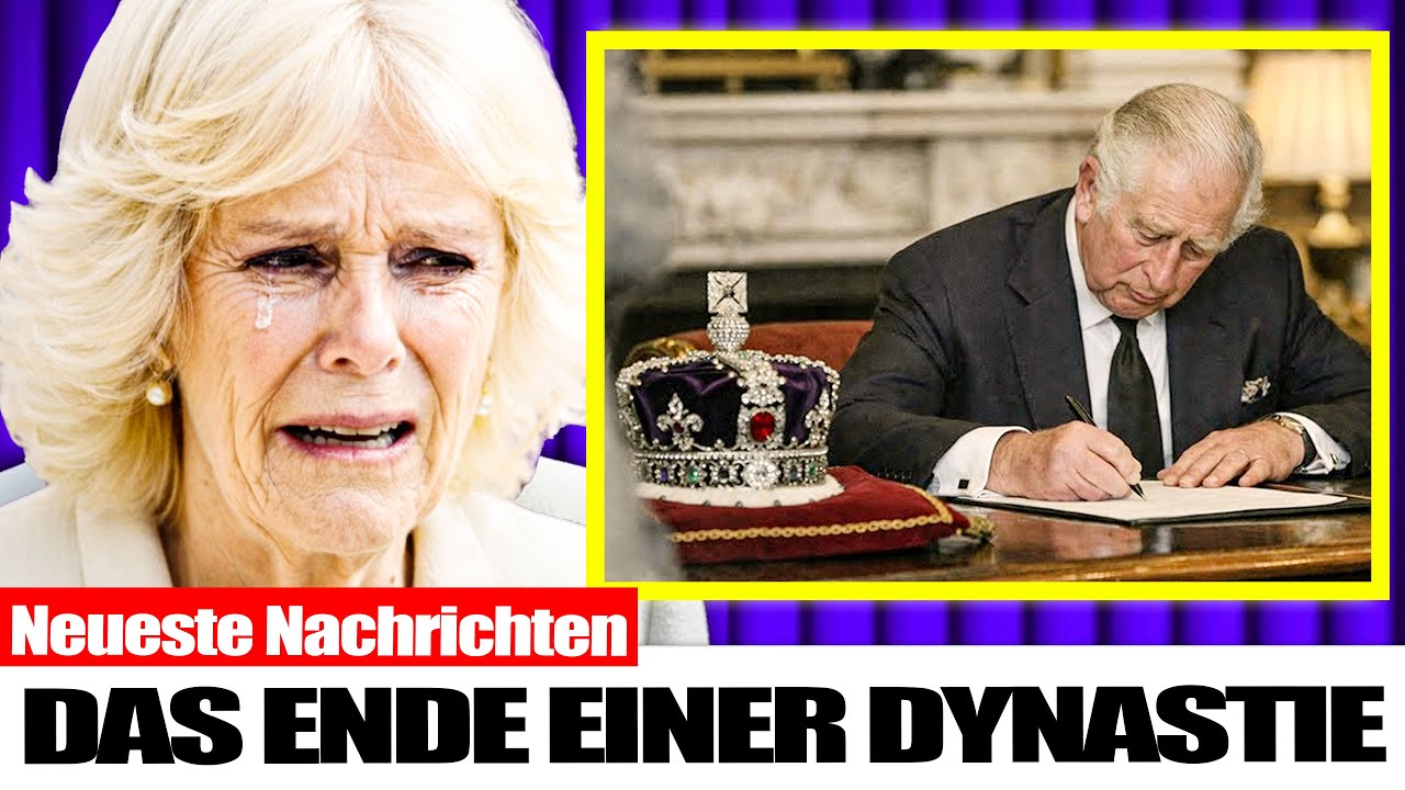 Charles SCHOCKIERT nach heimlicher Unterzeichnung der Abdankungsurkunde - Camilla geriet in Rage