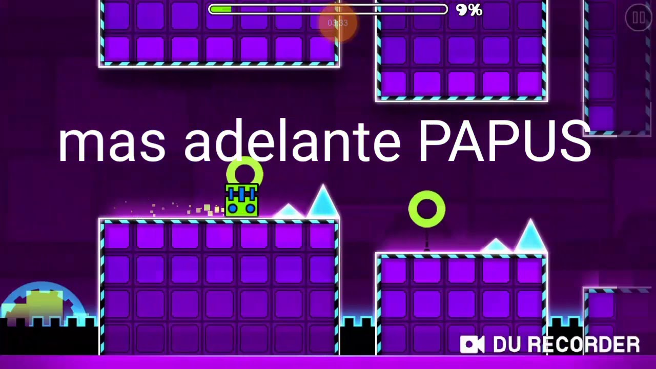 ME PASO TRES NIVELES DE GEOMETRY DASH MELTDOWN - YouTube
