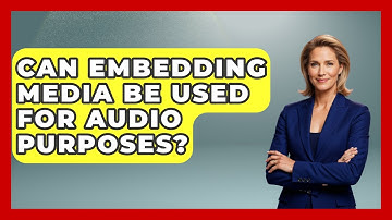 Can Embedding Media Be Used for Audio Purposes? | Simple HTML Studio News