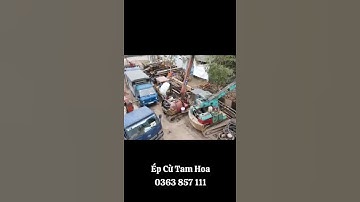 Ép cừ U, C, W, Larsen ở tỉnh Bình Thuận. Liên hệ: 0363 857 111