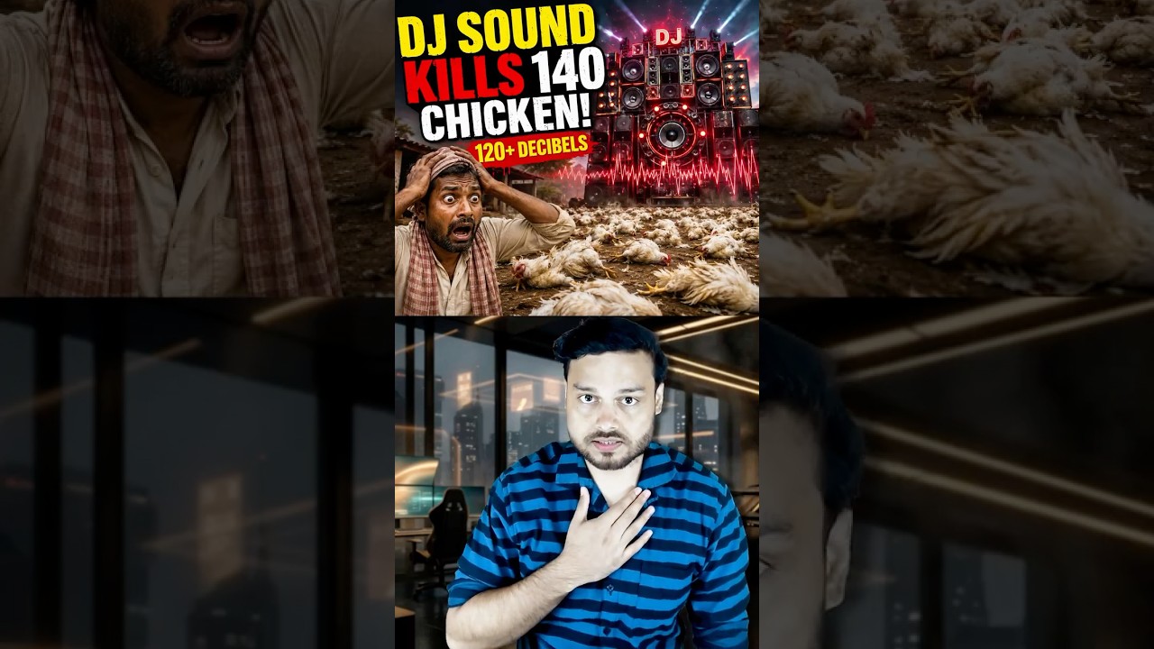 DJ Music Kills 140 Chicken! Seriously.. India is NOT For Beginners MOMENT! #shorts