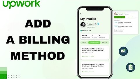 How To Add A Billing Method On Upwork Talent App