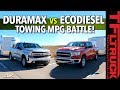 What's The Most Fuel Efficient Truck? 2020 Silverado vs Ram 1500 Diesel MPG Shootout!