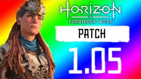 Guerrilla was quick to fix issue of Horizon Forbidden West with a Patch 1.05