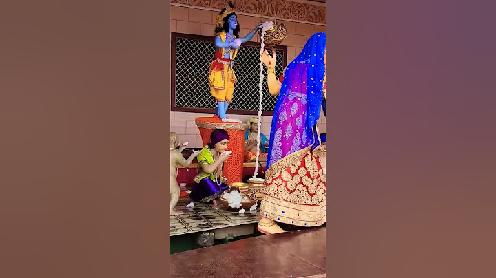 कृष्ण भगवान की माखन चोरी लीला का सुंदर दृश्य #shorts #trending #viral #hariomyatra