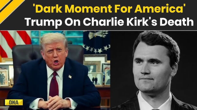 Vụ nổ súng ở Charlie Kirk | Xem: Donald Trump thương tiếc vụ ám sát Charlie Kirk, cam kết chịu trách nhiệm - YouTube