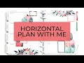 Horizontal Happy Planner Plan with Me! | October 2-8 2023 | Kell of a Plan Fall Stickers