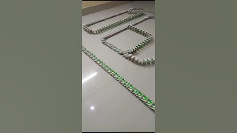 i build the matchbox domino part 167. #shorts #ooocratfs