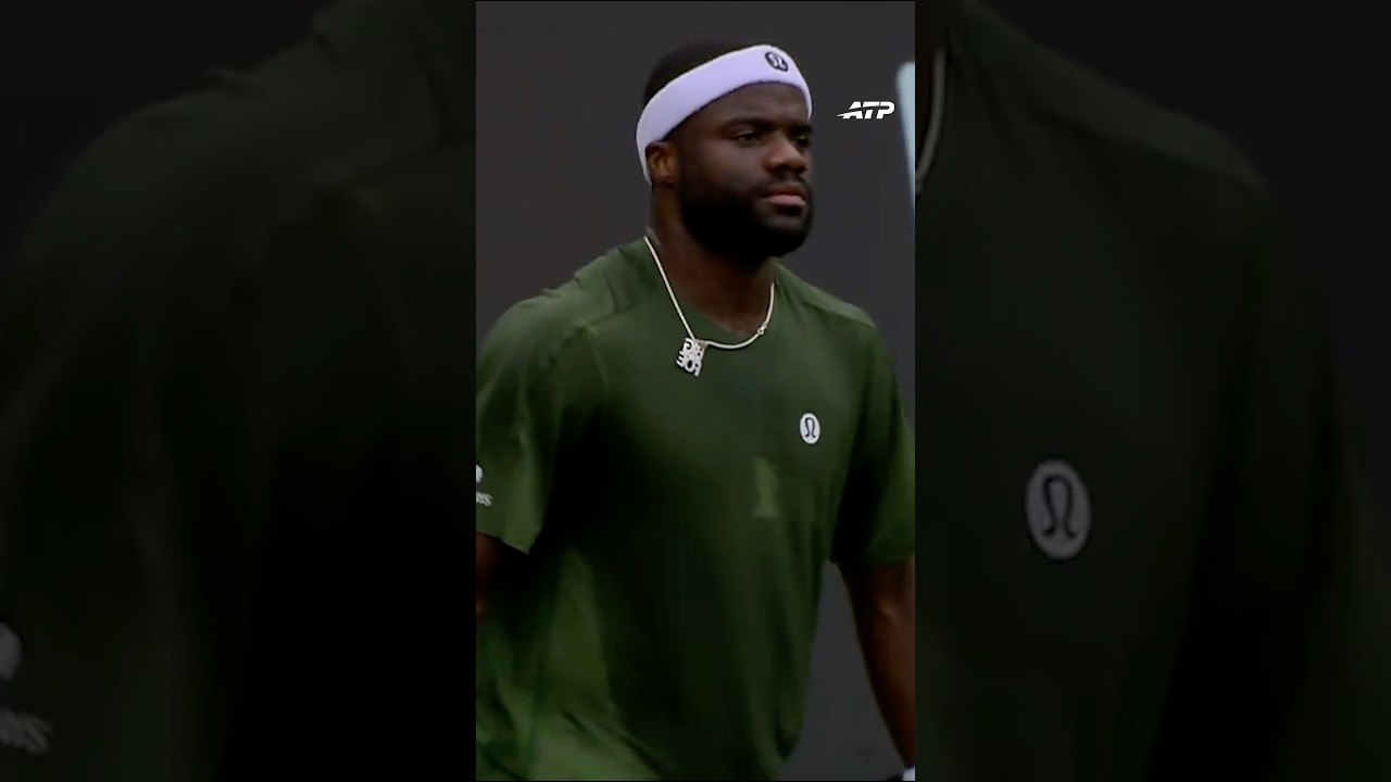 Awesome winner from Tiafoe! π€