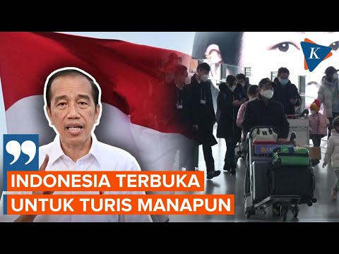 Akan Ada Banyak Turis China ke Indonesia, Jokowi Bilang Tak Perlu Isolasi