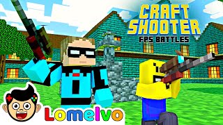 I Play The First Levels in Craft Shooter FPS Battles! screenshot 1