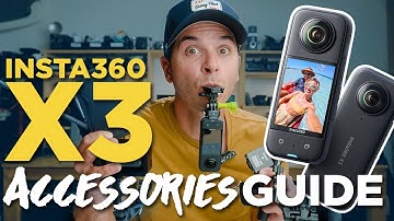 MUST HAVE Insta360 X3 Accessories - 2023