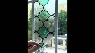 Stained Gl Window Film From Fancyfix Home Decor That Adds Privacy & Light