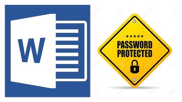 How to create Password Protect in  word 16