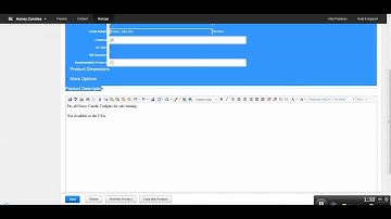 How to Update Product Descriptions in Business Catalyst Ecommerce Website