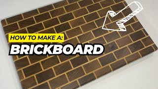 How to make a board look like a brick wall