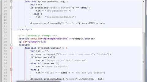 C1 JavaScript Popup Boxes