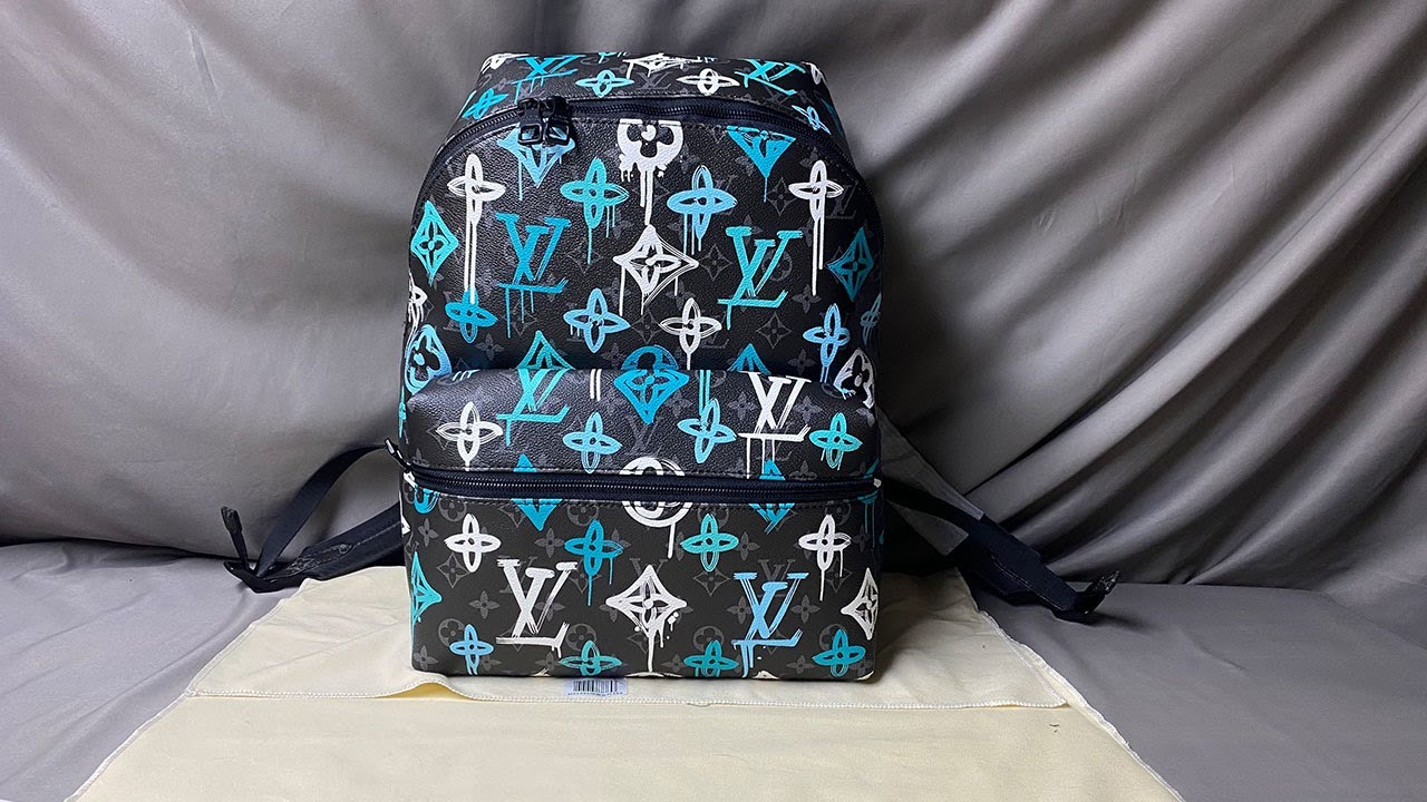 Louis Vuitton Discovery Backpack LV Graffiti Multicolor M21395 Review