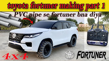 I Built a DIY Remote Control Toyota Fortuner!