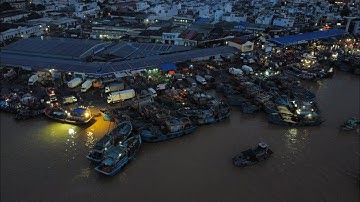 Cảng cá La Gi Bình Thuận luôn tấp nập từ 4g sáng, Check in Việt Nam ghi lại cảnh đẹp nhất 👍