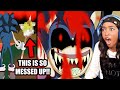 SONIC.EXE IS A MENACE AND IS GOING AFTER EVERYONE!!! | Reacting to Sonic.exe Trilogy