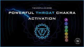 Throat Chakra Guided Meditation - Activates Vishuddha Chakra 741 Hz Frequency - Theta Binaural