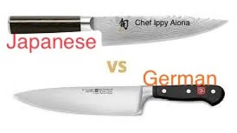 Food Network Chef Ippy Aiona Reviews Japanese vs German steel knives for Cooking