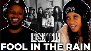 He likes it? 🎵 Led Zeppelin - Fool in the Rain REACTION