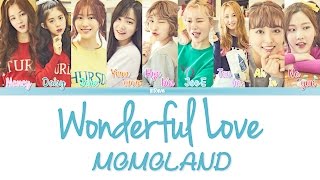 Video voorbeeld van "MOMOLAND - Wonderful Love (어마어마해) Color Coded Lyrics HAN/ROM/ENG"
