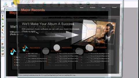 Software Review: CoffeeCup Visual Site Desginer Part 2