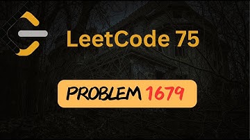 Max Number of K-Sum Pairs - 1679 - Two Pointers - Arrays - Python - Leetcode 75