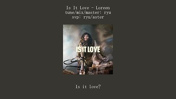 SAROS | Is It Love - Loreen | SYNTHV +SVP