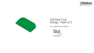 ICB Rear Foot Wedge Pack of 2 ICBRFWPACK2 PARENT