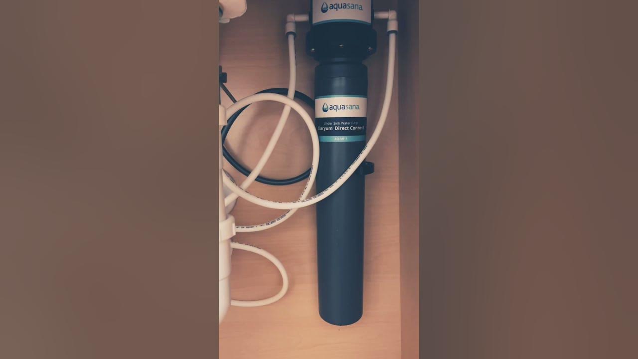 Aquasana Claryum Direct Connect Tip Tuesday cleanwater pfas pfoa 