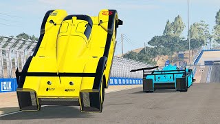 Realistic Racing Crashes #5 | BeamNG Drive