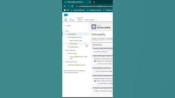 Turn Off/On Emails (Email Settings) #inSalesforce