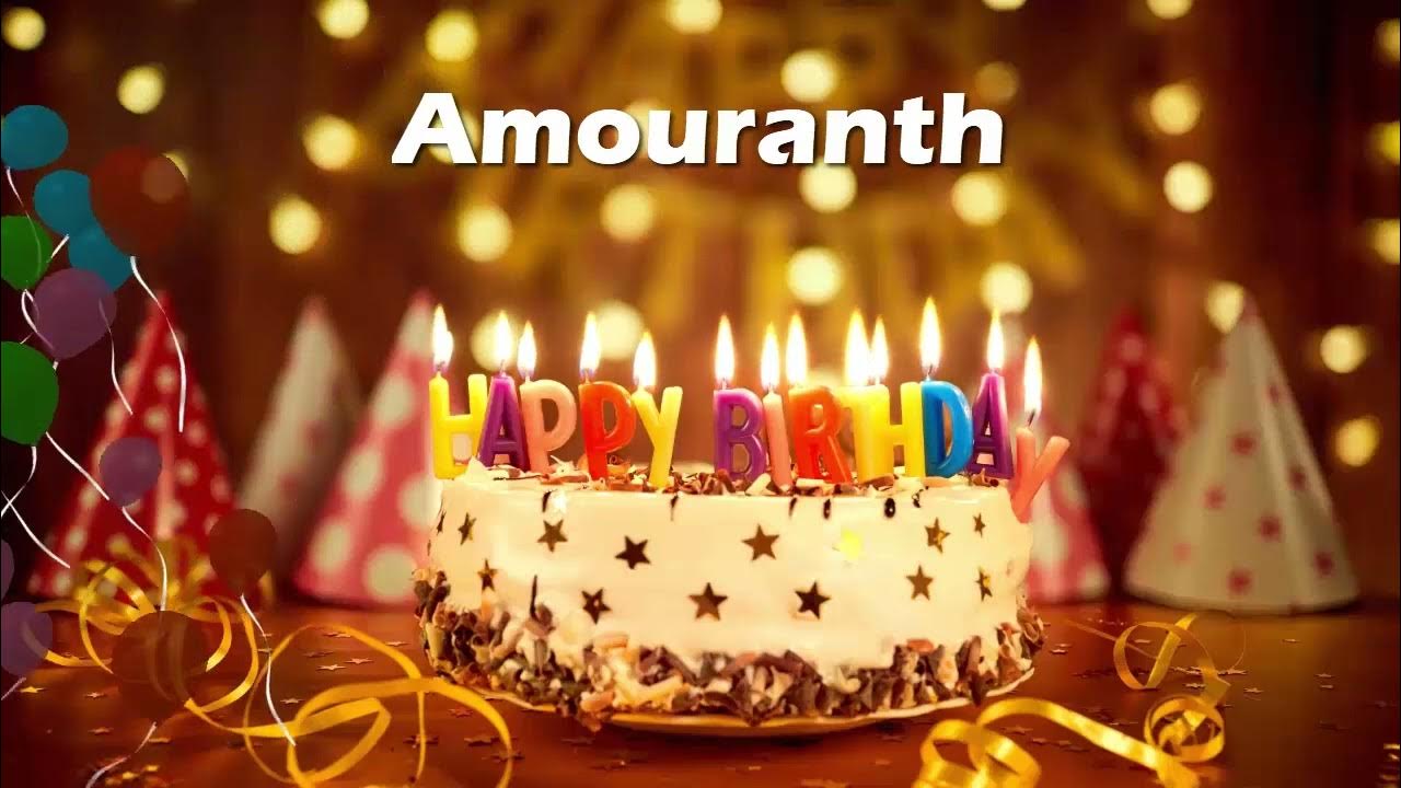 Happy Birthday Amouranth | Birthday Cake Amouranth | Birthday Song