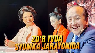 Valijon Shamshiyev - Zo'r Tvda Syomka Jarayonida