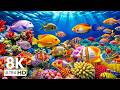 Discover the Hidden Underwater Paradise — Beautiful Marine Life in The Best 8K UHD Aquarium