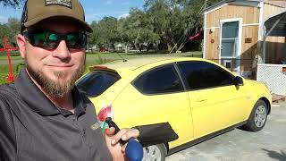 HOW TO UNLOCK A HYUNDAI ACCENT-KEYS LOCKED INSIDE