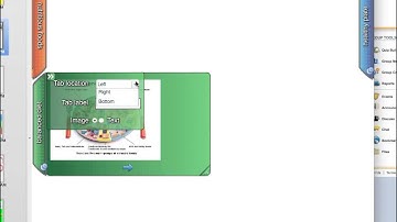 SMART Notebook pull tabs