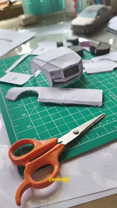 Paper cars❤️ #lavahicrafts #automobile #howtomakepapercar #papercraft #hotwheels #carcraft