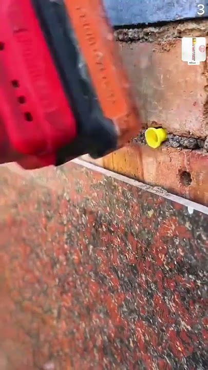 Teknik cerdas memasang cover dinding menggunakan alat sederhana #shorts