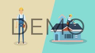 Roofing Demo 5 - Animated Explainer Video