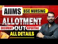 AIIMS BSc Nursing 2025 Counselling & Seat Allotment Results 🎓