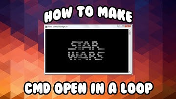 How To Make Command Prompt Open In A Loop FOREVER